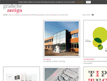 Tablet Screenshot of graficheantiga.it